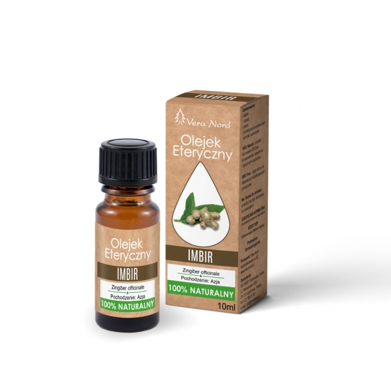 Olejek Eteryczny Imbir 10ml Zingiber officinale