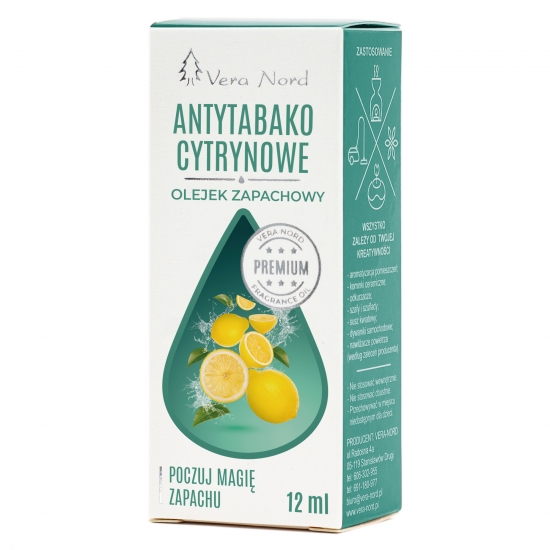 Olejek Antytabako Cytrynowy